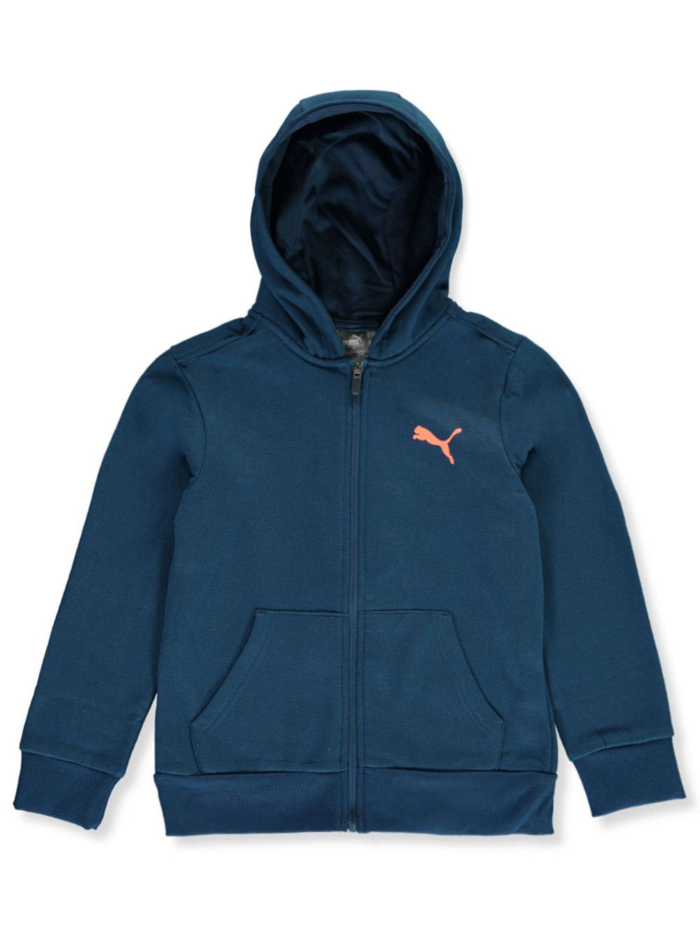 BOYS’ BACK LOGO FLEECE ZIP-UP HOODIE